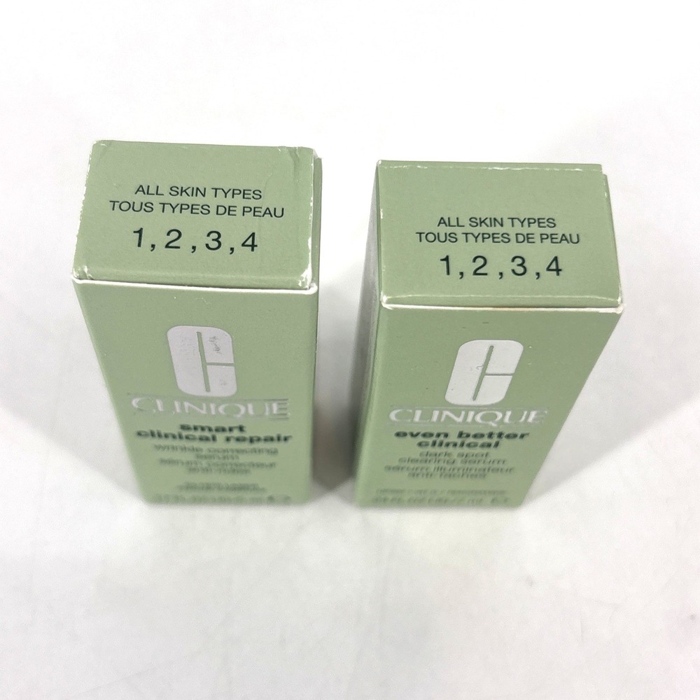 CLINIQUE Smart Clinical Repair Wrinkle Correcting Serum & Dark Spot 5ml/.17oz - Picture 3 of 4